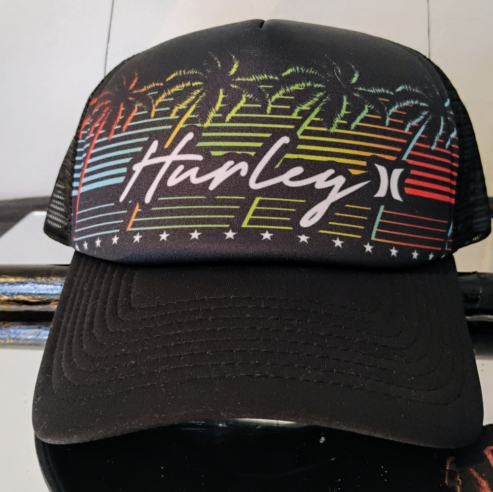 Hurley Mesh Trucker Snapback Hat